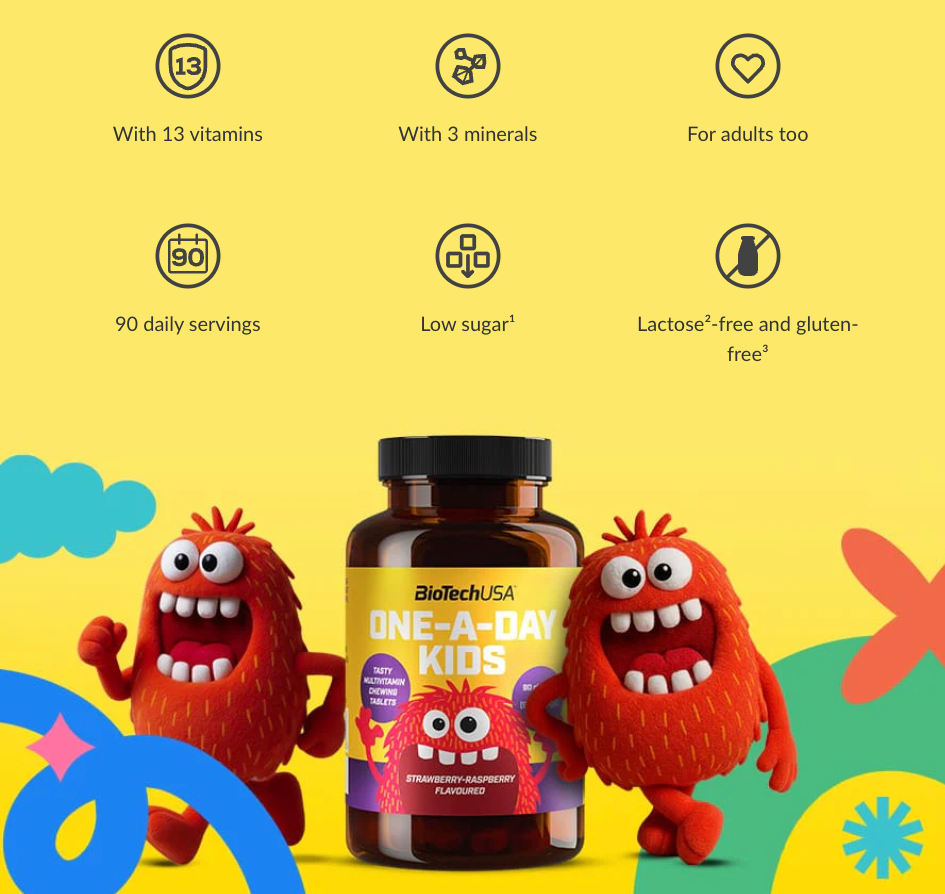 One-A-Day Kids - 90 chewable tablets