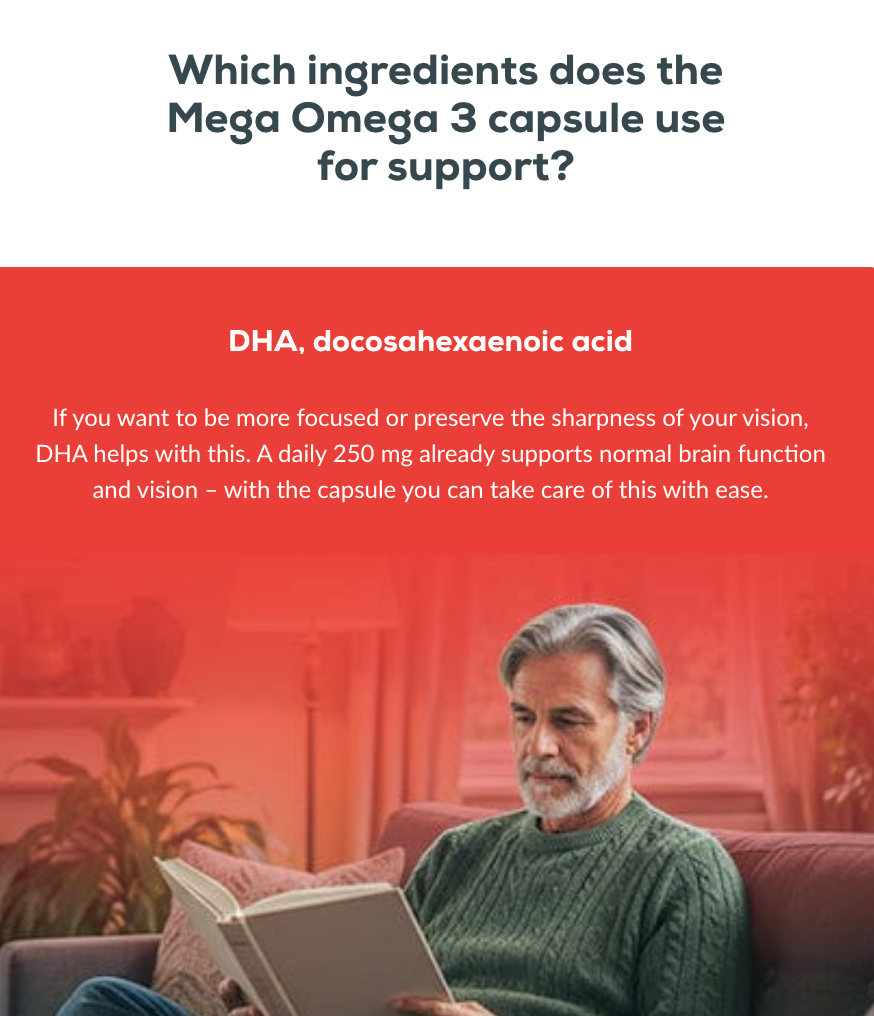 Mega Omega 3 - 90 softgel capsules