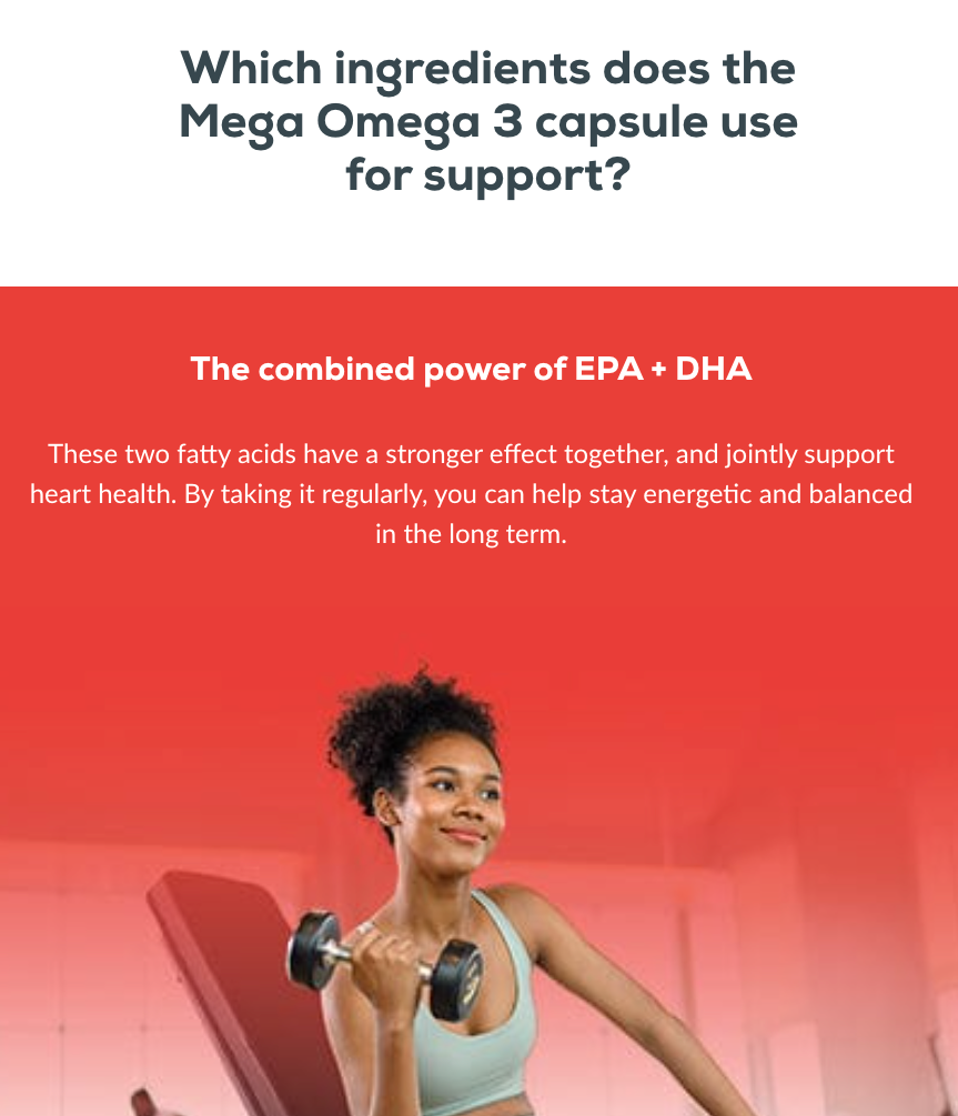 Mega Omega 3 - 90 softgel capsules