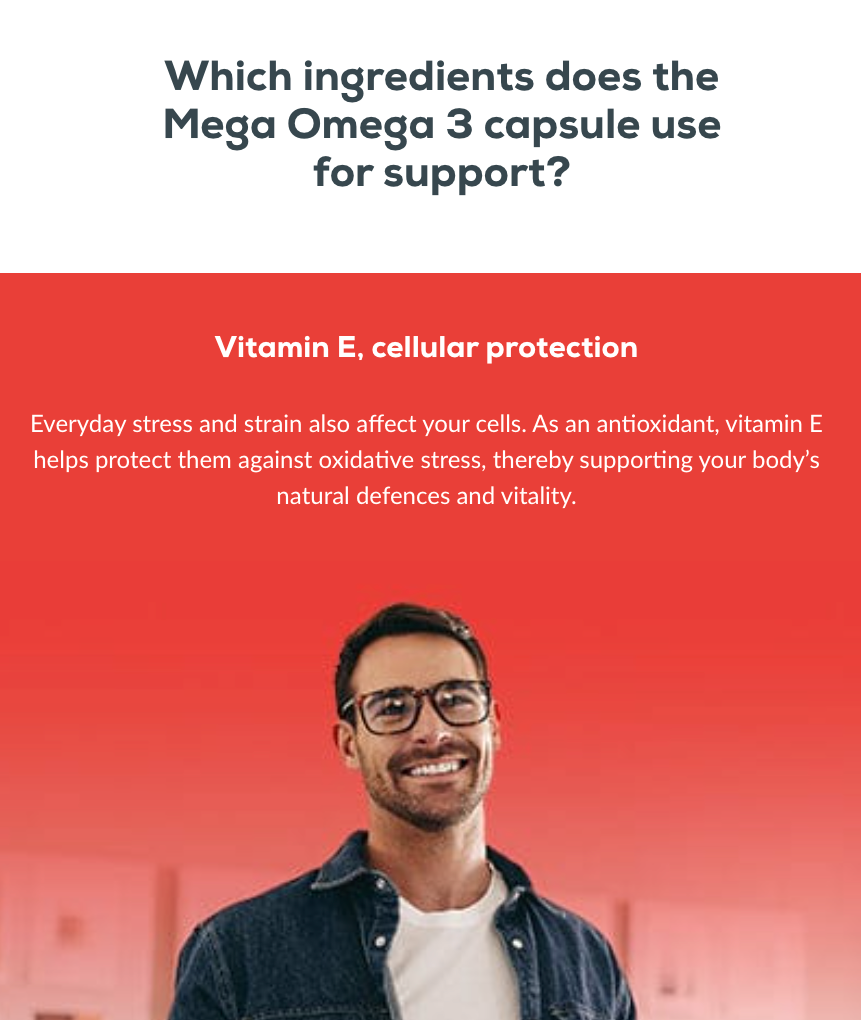 Mega Omega 3 - 90 softgel capsules
