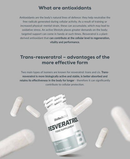 Resveratrol - 60 capsules