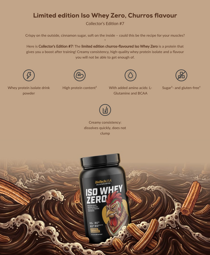 Iso Whey Zero 908g Churros (Limited Edition)