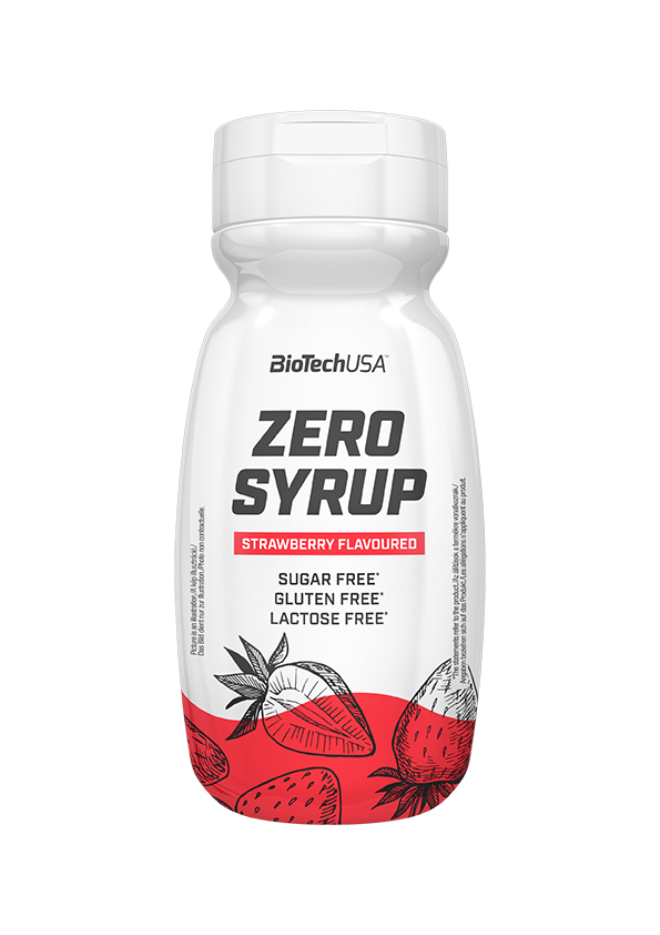 Zero Syrup 320ml Aardbei