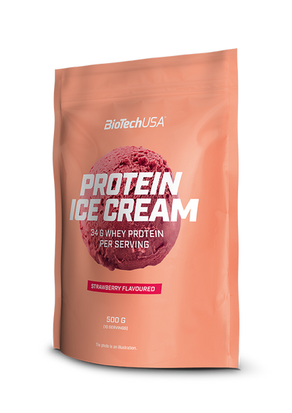 Protein Ice Cream Mix 500g Aardbei