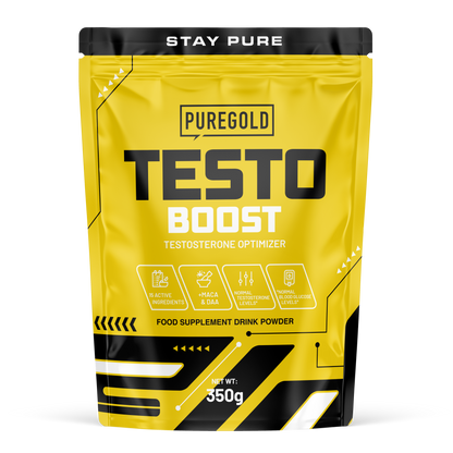 PureGold Testo Boost Mango – 350 g, zink, chroom, magnesium + vitamine B6 & niacine