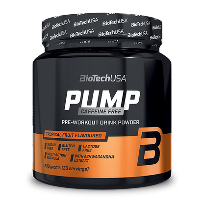 Pump Caffeine Free 330g Tropisch Fruit