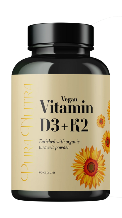 Vegan Vitamine D3 + K2 30 caps
