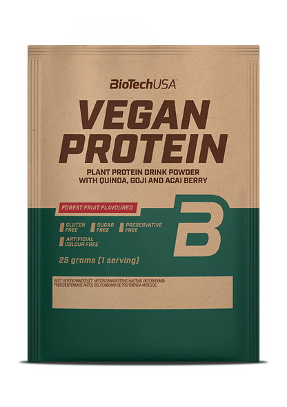 Vegan Protein 25g Bosvruchten