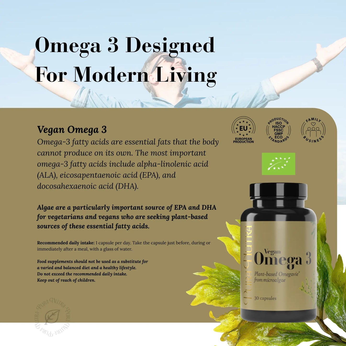 Vegan Omega 3 30 softgels