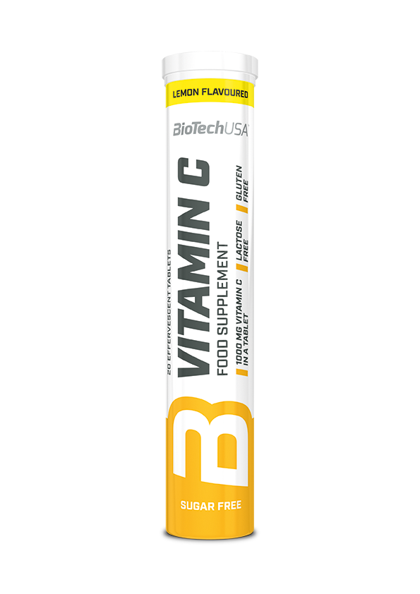 Vitamin C effervescent tablets - 20 pieces