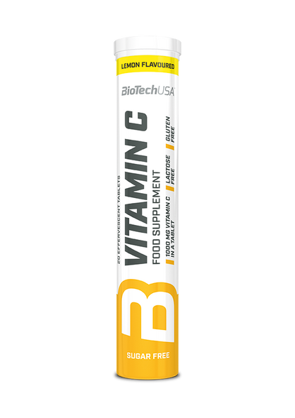 Vitamin C effervescent tablets - 20 pieces