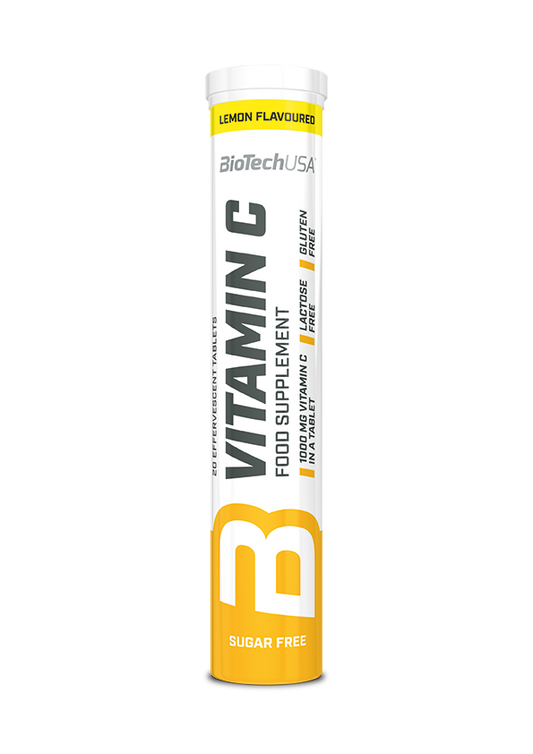 Vitamin C effervescent tablets - 20 pieces
