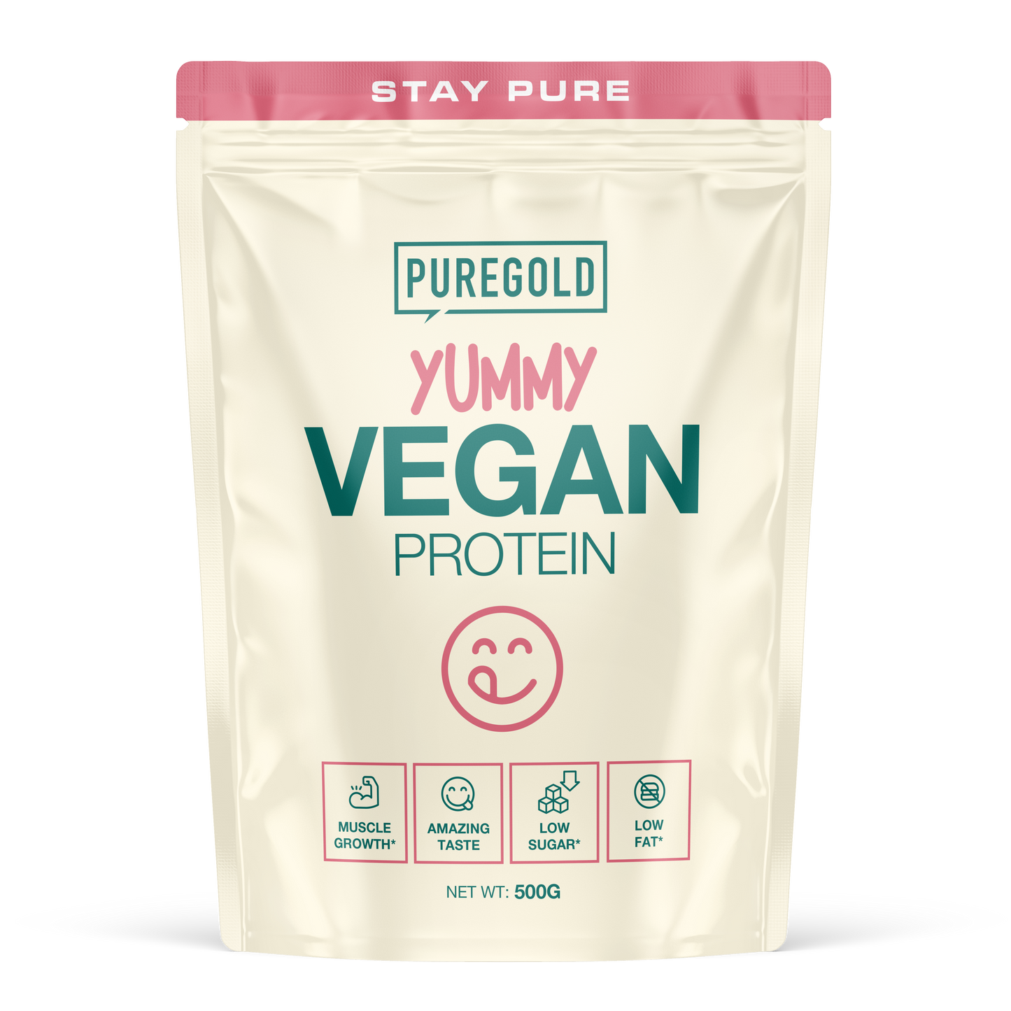 Yummy Vegan Protein Pistache – 500 g, 19 g eiwit per portie vegan