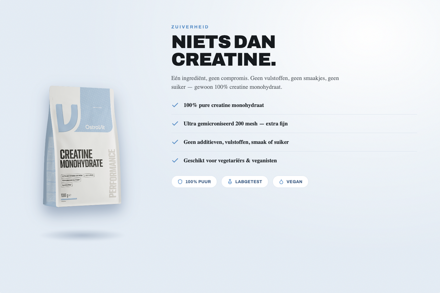 Creatine Monohydraat 1000g