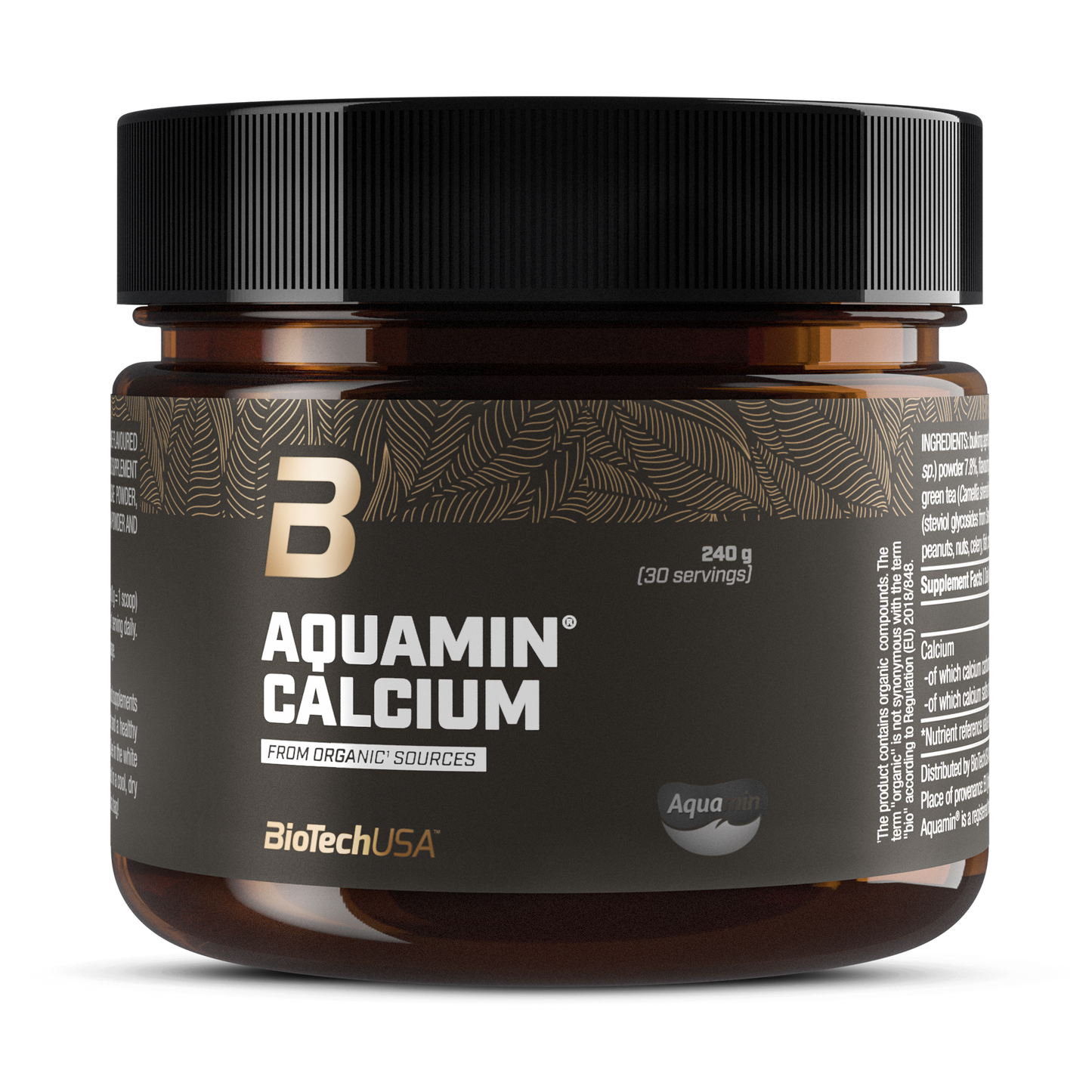 Aquamin Calcium 240g Citroenmelisse-Limoen