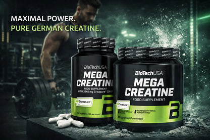 Mega Creatine 120 caps (Creapure®)