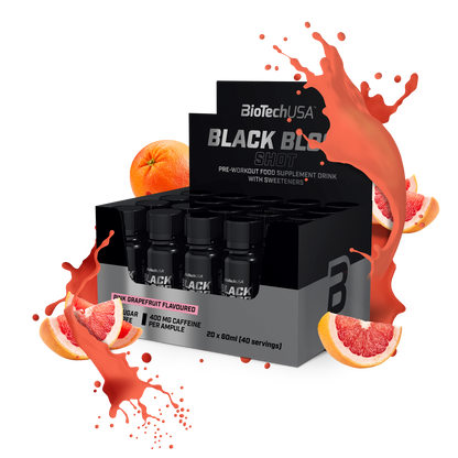 Black Blood Shot 60ml Roze Grapefruit