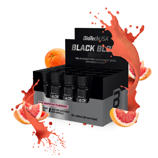 Black Blood Shot 60ml Roze Grapefruit