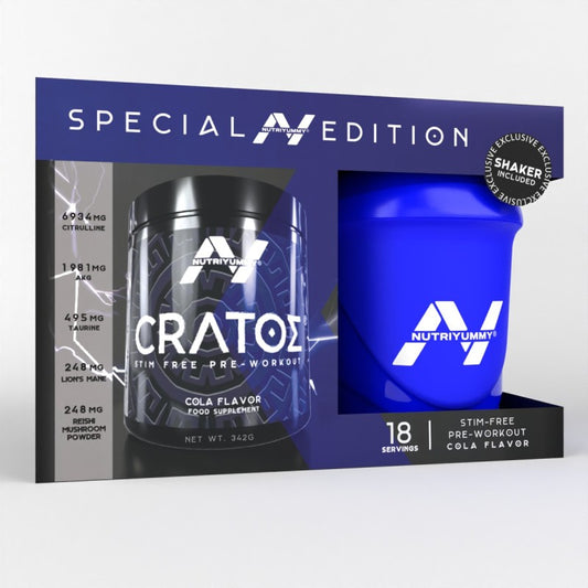 Cratos Stim-Free Pre-Workout Cola 18 porties