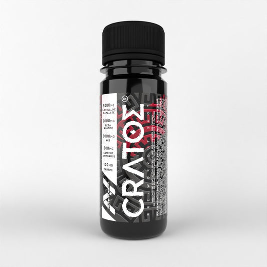 Cratos Pre-Workout Shots Grapefruit 12 porties