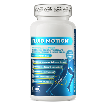 Fluid Motion – glucosamine + chondroïtine + hyaluronzuur, 60 capsules