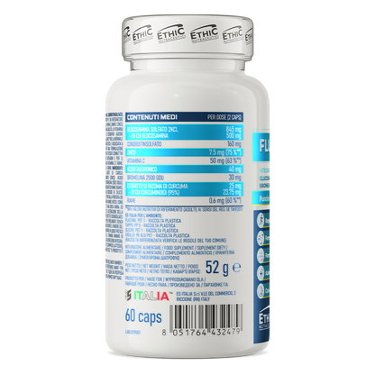 Fluid Motion – glucosamine + chondroïtine + hyaluronzuur, 60 capsules
