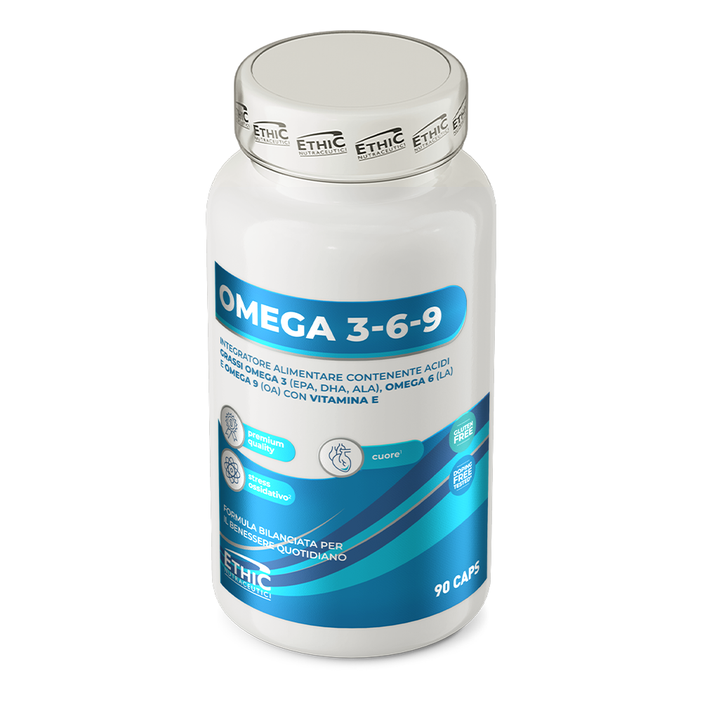 Omega 3-6-9 + Vitamine E 90 Softgels