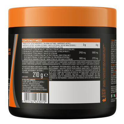 Citrulline Malaat Poeder Citroen 210 g, 2900 mg per portie - 70 porties