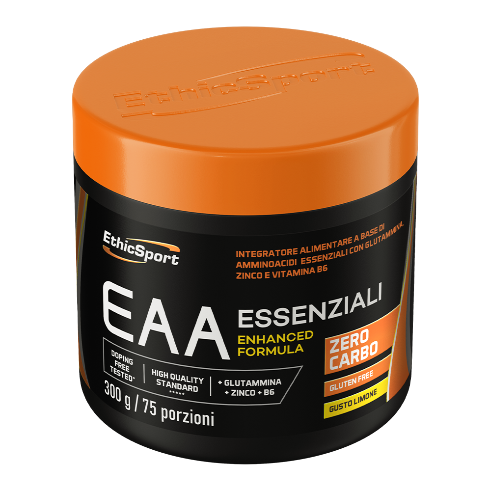 EAA Citroen 300 g - Essentiële Aminozuren + Zink & Vitamine B6, Gluten Vrij