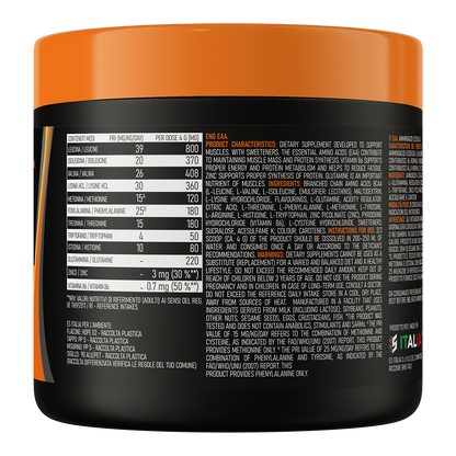 EAA Citroen 300 g - Essentiële Aminozuren + Zink & Vitamine B6, Gluten Vrij