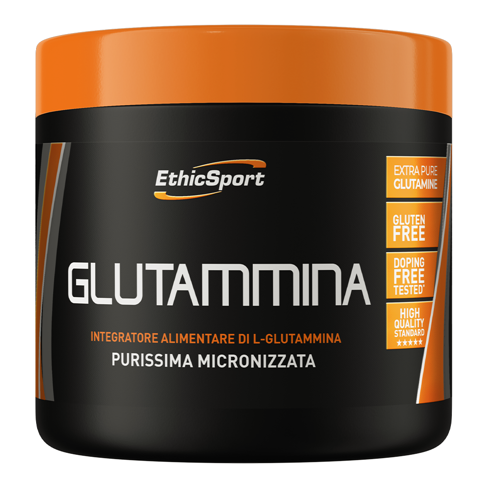 Glutammina L‑Glutamine 300 g, 60 Doseringen - Gluten Vrij