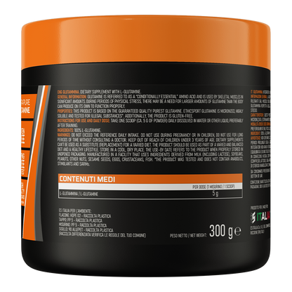 Glutammina L‑Glutamine 300 g, 60 Doseringen - Gluten Vrij