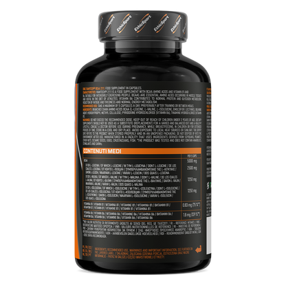 Ramtech BCAA 2:1:1 – 5000 mg per portie + vit. B1 & B6, 120 capsules