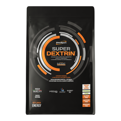 Super Dextrin 700 g – koolhydraatpoeder, 48 g koolhydraten per portie, vegan, Cafeïnevrij, aspartaamvrij