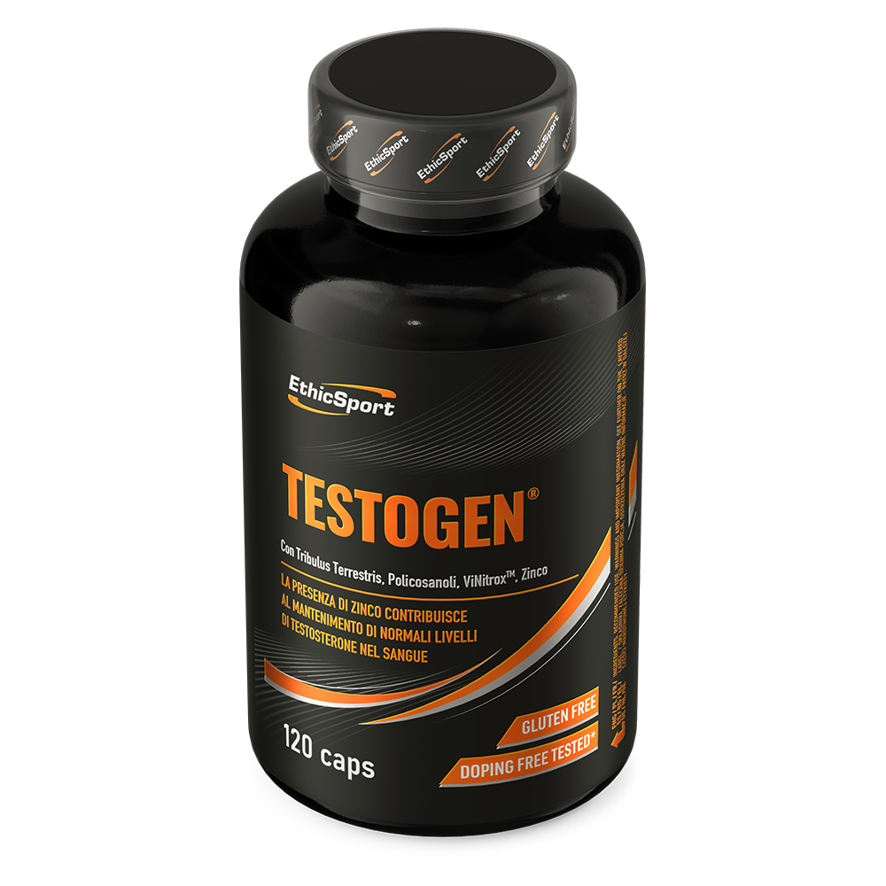 Testogen 120 Capsules, Tribulus 60% Saponinen + Zink & Magnesium - Gluten Vrij