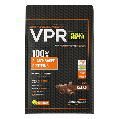 VPR Vegetal Protein Cacao 500 g, 21 g Eiwit, Vegan + Vitamine B12 - Gluten & Aspartaam Vrij