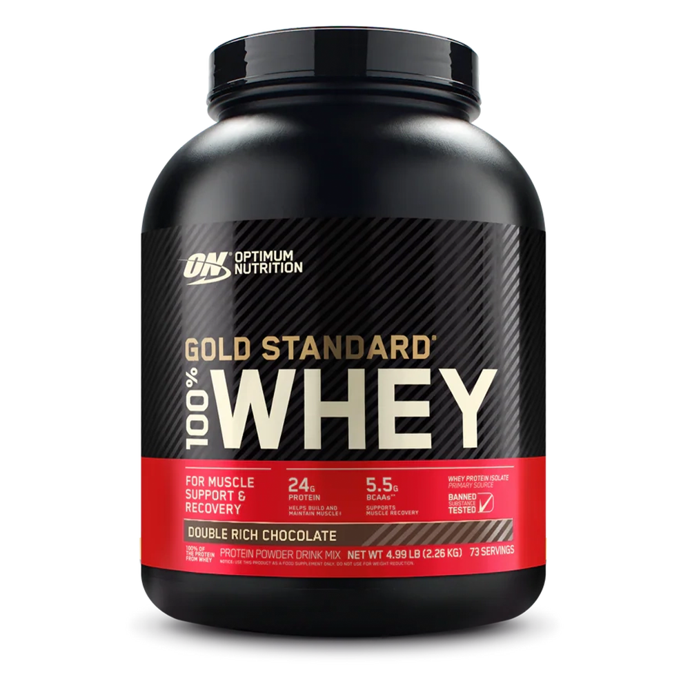 Optimum Whey Gold Standard Double Chocolate 2,28 kg - 80 Porties