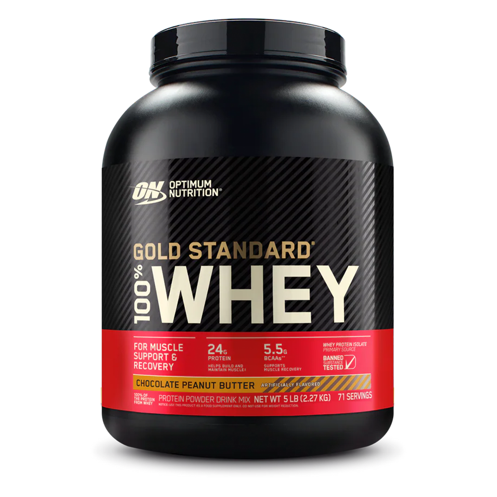 Optimum Whey Gold Standard Chocolate Peanut Butter 2,28 kg - 80 Porties