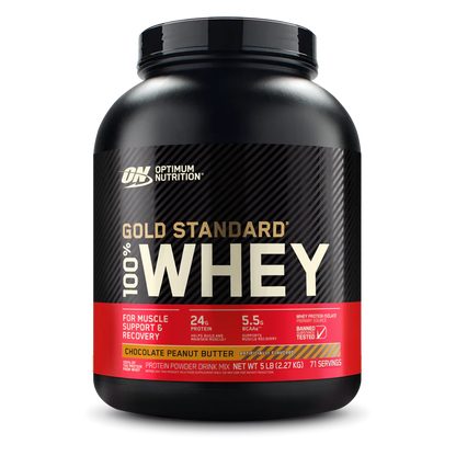 Optimum Whey Gold Standard Chocolate Peanut Butter 2,28 kg - 80 Porties