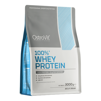 Whey Protein Biscuit Dream 3 kg, WPC Eiwitpoeder - 100% Whey