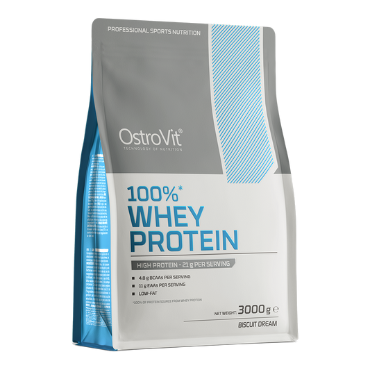 Whey Protein Biscuit Dream 3 kg, WPC Eiwitpoeder - 100% Whey