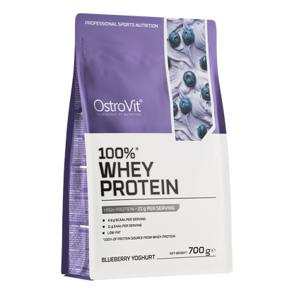 100% Whey Protein – 700 g, Bosbessen‑yoghurt | OstroVit
