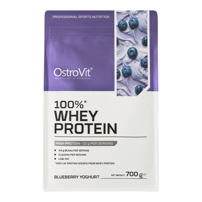 100% Whey Protein – 700 g, Bosbessen‑yoghurt | OstroVit