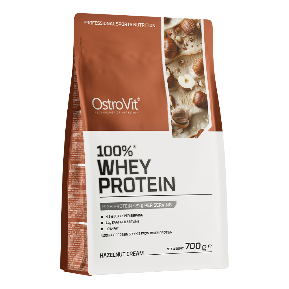 100% valleprotein | 700 g | Hasselnøddecreme 🌰 | OstroVit 