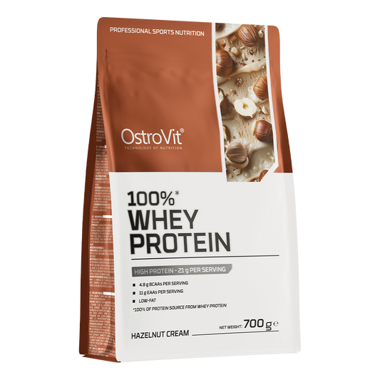 100% valleprotein | 700 g | Hasselnøddecreme 🌰 | OstroVit 