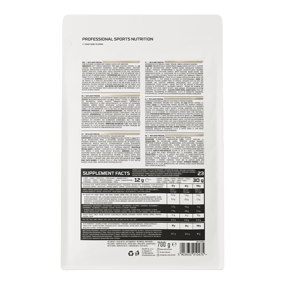 100% Valleprotein | 700 g | Tiramisu 🍰 | OstroVit