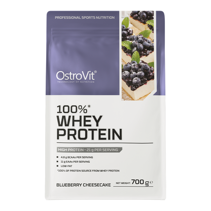 100% valleprotein | 700 g | Blåbærcheesecake 🫐🍰 | OstroVit