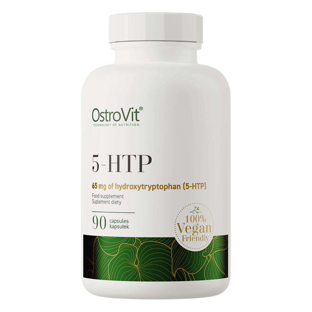 5‑HTP VEGE – 90 vegan capsules, 65 mg 5‑HTP + L‑tryptofaan + B6 | OstroVit