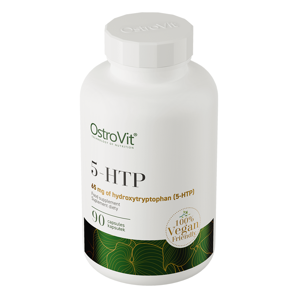 5‑HTP VEGE – 90 vegan capsules, 65 mg 5‑HTP + L‑tryptofaan + B6 | OstroVit