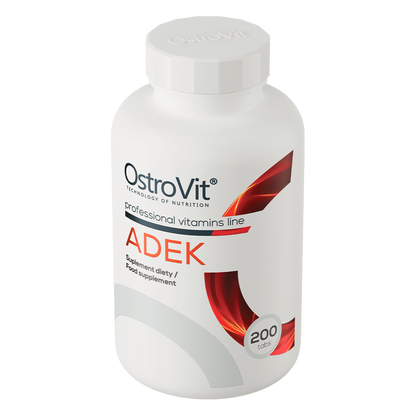 ADEK 200 Tabletten – Vitamine A, D 2000 IU, E & K2 MK-7, 6+ Maanden | OstroVit